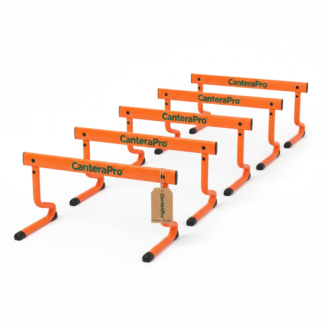 Set de 5 vallas de agilidad ajustables